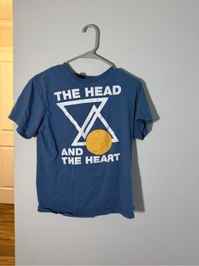 The Head and The Heart Every Shade of Blue Tour Tee Small